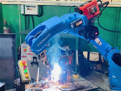 Vilka principer ska följas när man använder en svetsrobot?